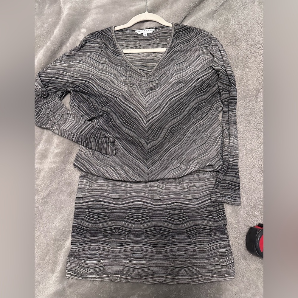 Trina Turk Dolman sleeve mini dress